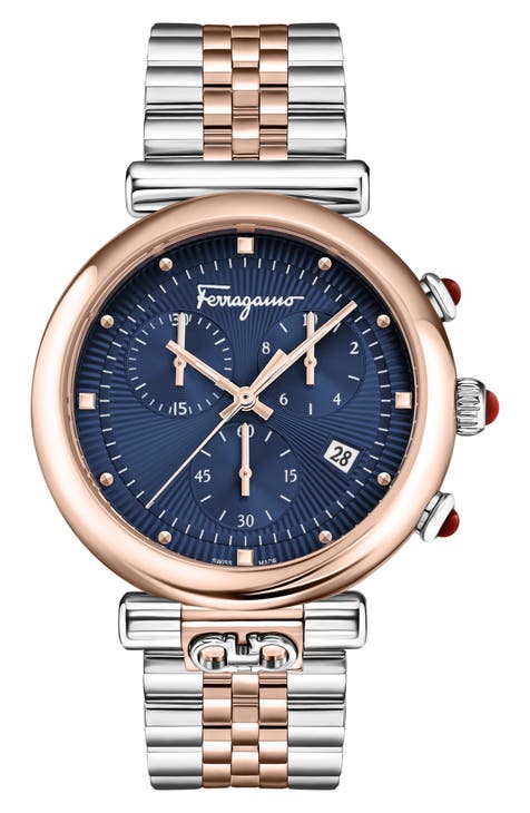 Reloj de pulsera bicolor Ora, 40 mm