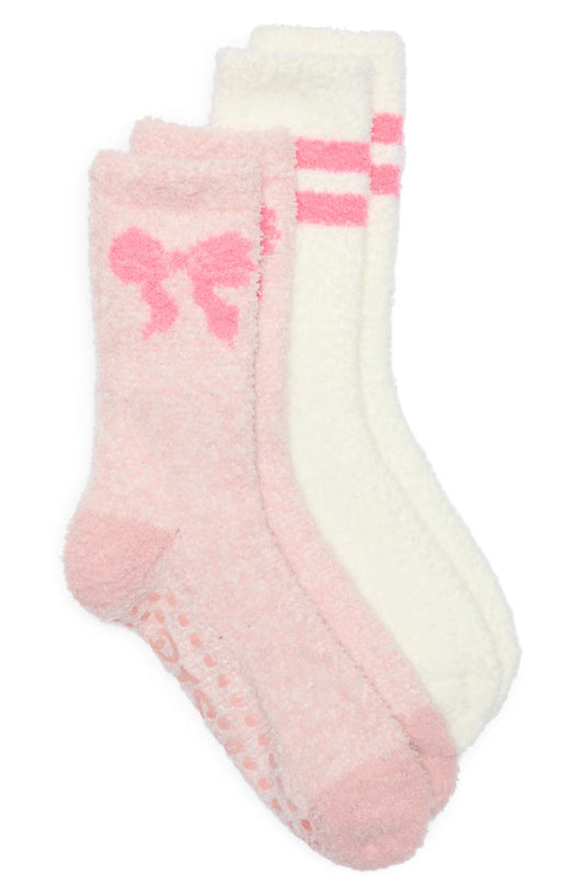 2-Pack Cozy Crew Socks