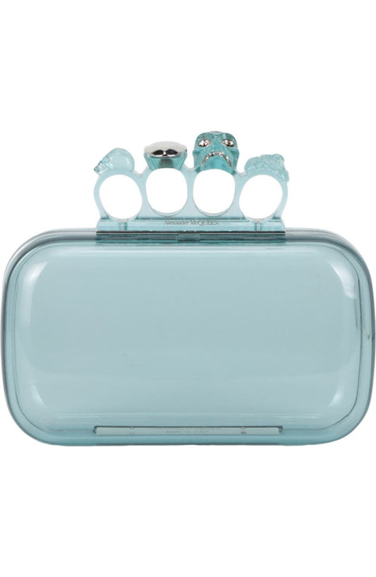 Skull Four Ring Clutch
