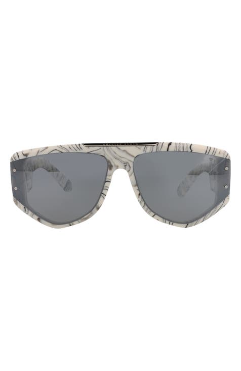Gafas de sol de aviador oversize de 65 mm