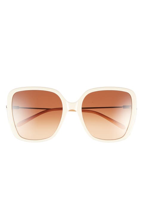 57mm Novelty Square Sunglasses