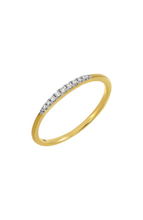 Anillo Apilable de Diamantes Graduados (Exclusivo Nordstrom)