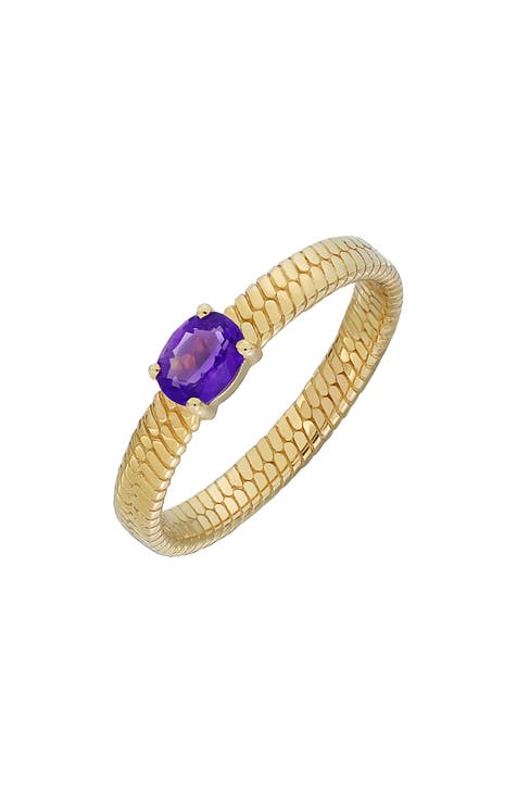 Anillo de piedras ovaladas de oro de 18 quilates (Exclusivo Nordstrom)