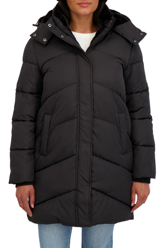 Quilted Hooded Puffer Jacket