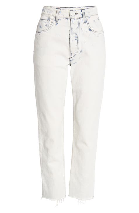 Vaqueros pitillo con tobillos y cintura alta Nina (Half Moon)