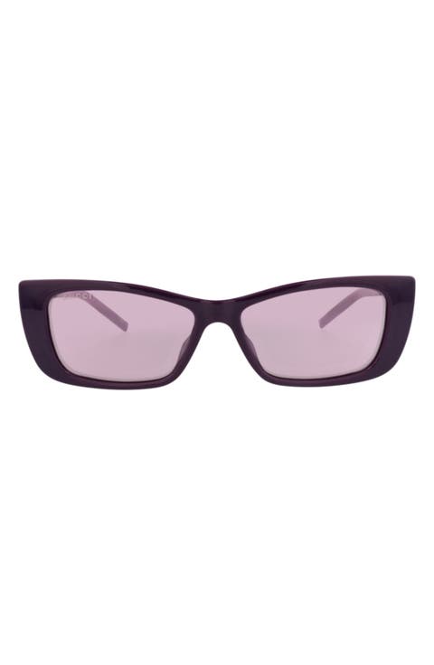 53mm Cat Eye Sunglasses