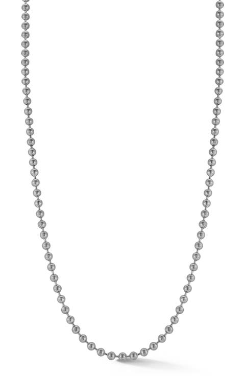 Men's Ball Chain Necklace