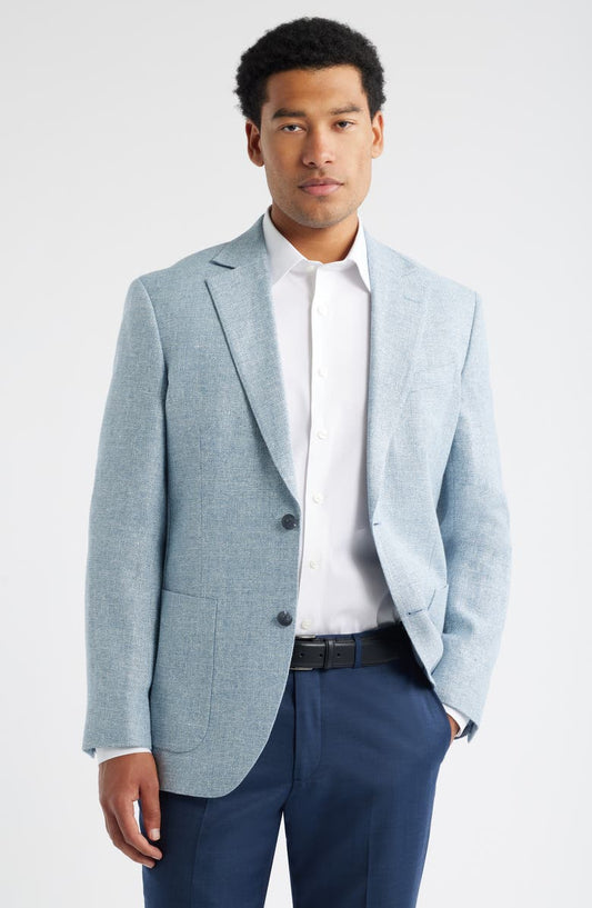 Wool & Linen Tweed Sport Coat