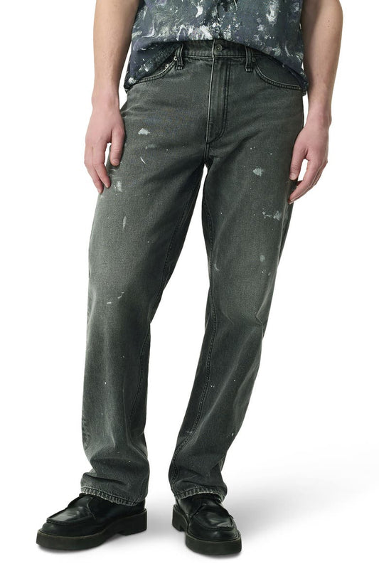 Fit 4 Authentic Paint Splatter Rigid Straight Leg Jeans (Painted CH)