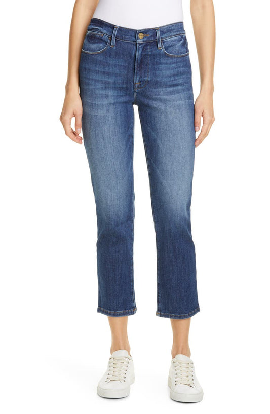Le High Ankle Straight Leg Jeans (Allesandro)
