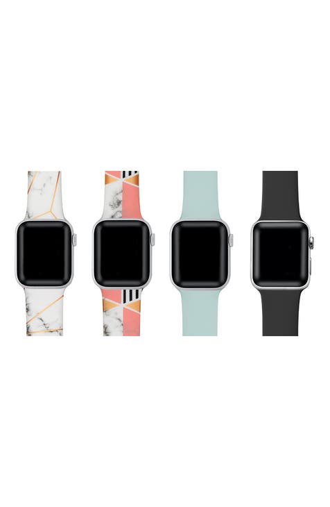 POSH TECH Correa de silicona para Apple Watch - Juego de 4
