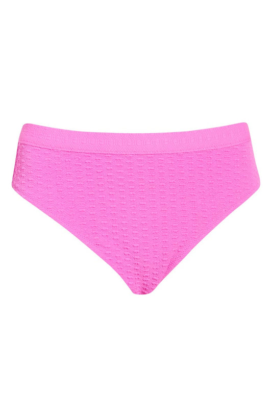 Haleiwa Banded High Waist Bikini Bottoms
