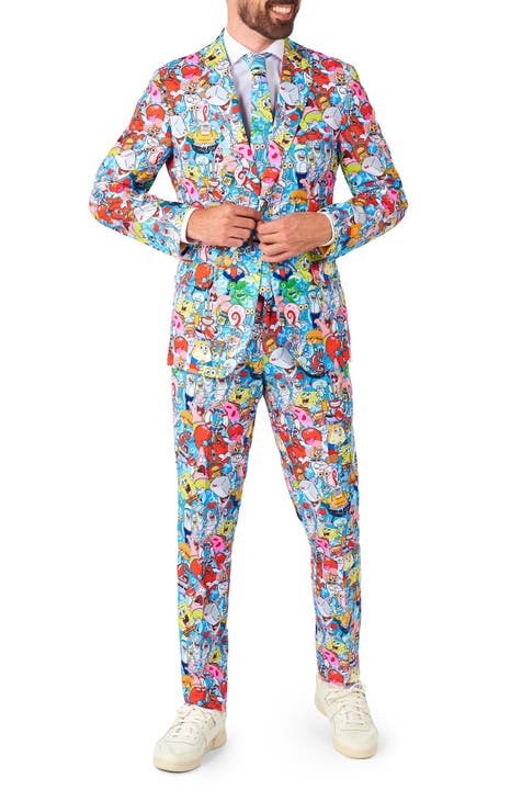 Conjunto de traje de 3 piezas Bob Esponja Frenesí