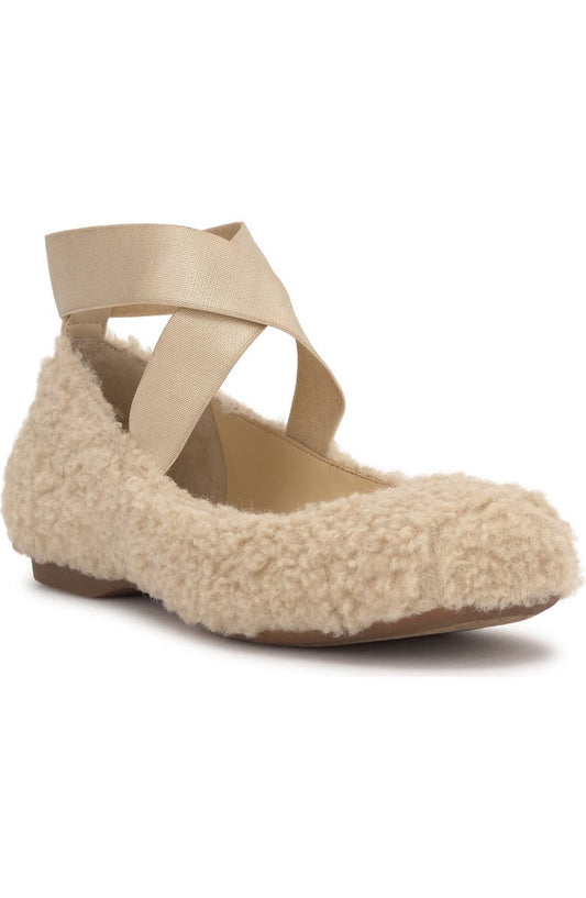 'Mandalaye' Leather Flat