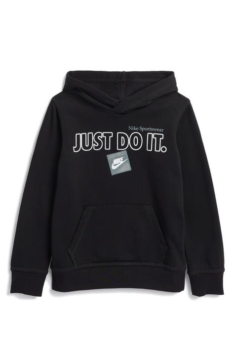 Sudadera con capucha Just Do It para niños (niño pequeño)