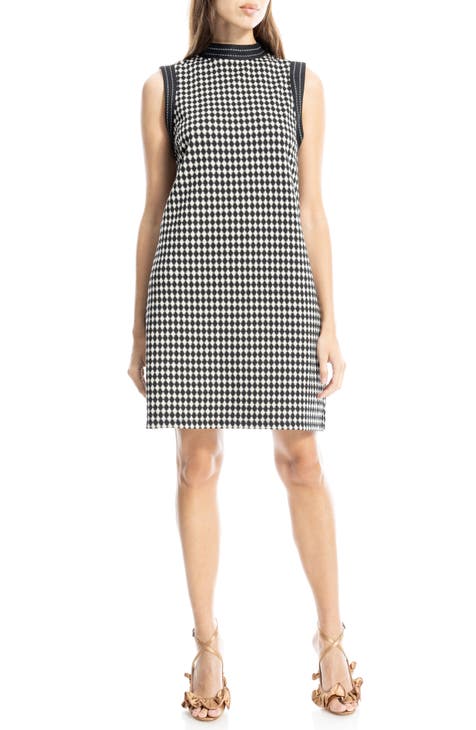 Vestido sin mangas con cuello simulado