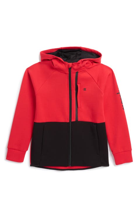 Sudadera con capucha Active Zip para niños (niño grande)