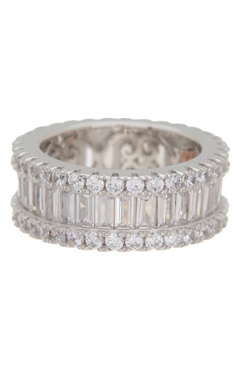 Anillo Eternidad CZ Plata de Ley