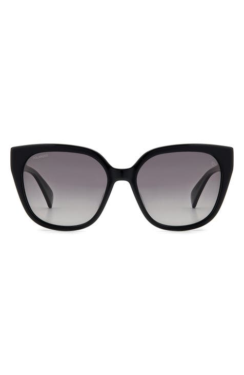 Gafas de sol cuadradas polarizadas degradadas de 56 mm