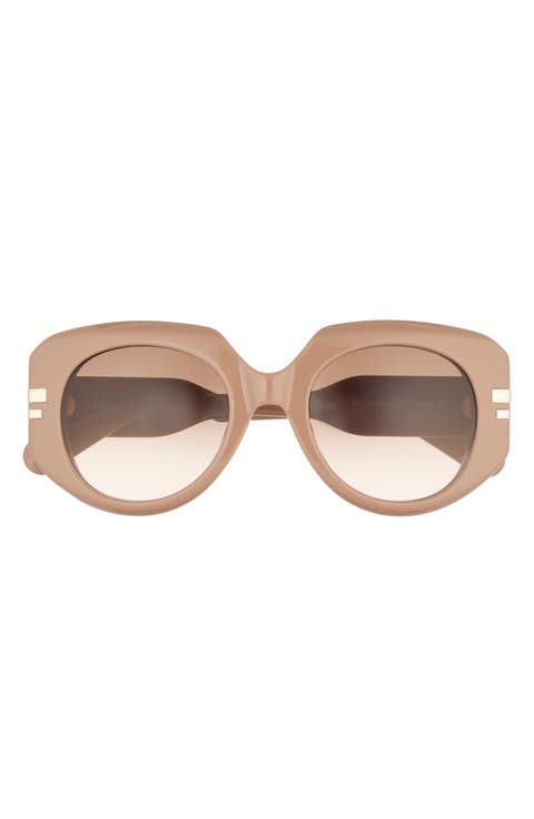 52mm Square Sunglasses