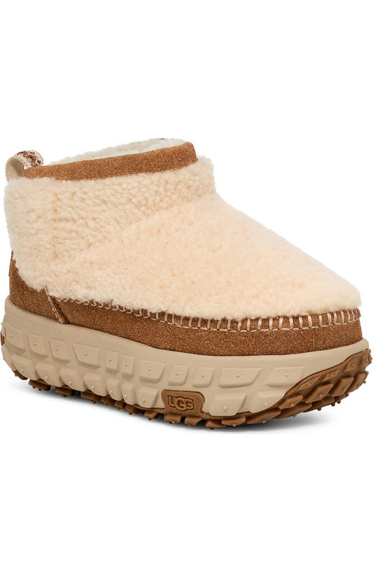 Venture Daze Ultra Mini Genuine Shearling Platform Bootie (Women)
