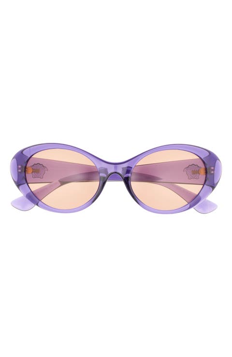 53mm Oval Sunglasses