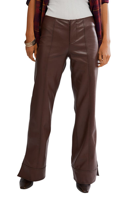 Glow Up Faux Leather Pants