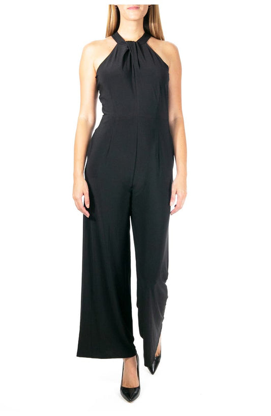 Twist Halter Knit Jumpsuit