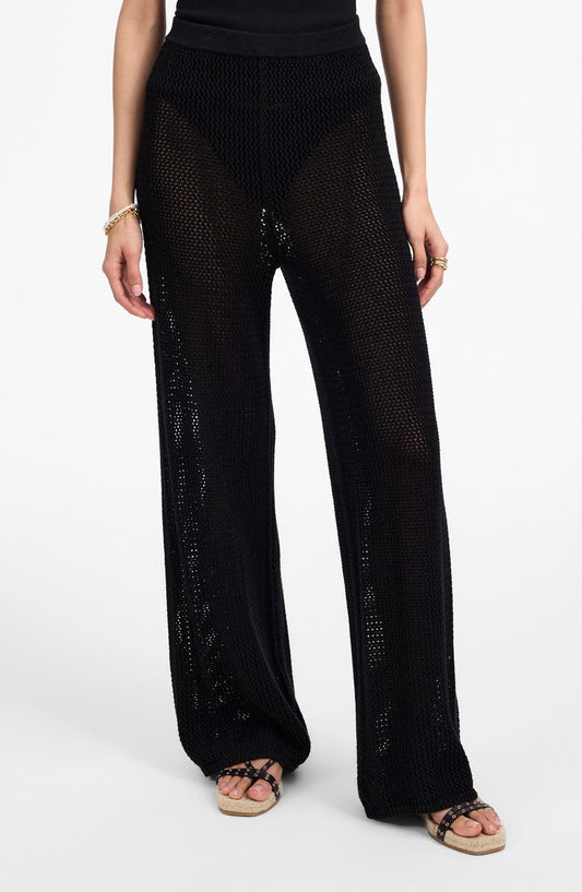 Open Stitch Sweater Pants