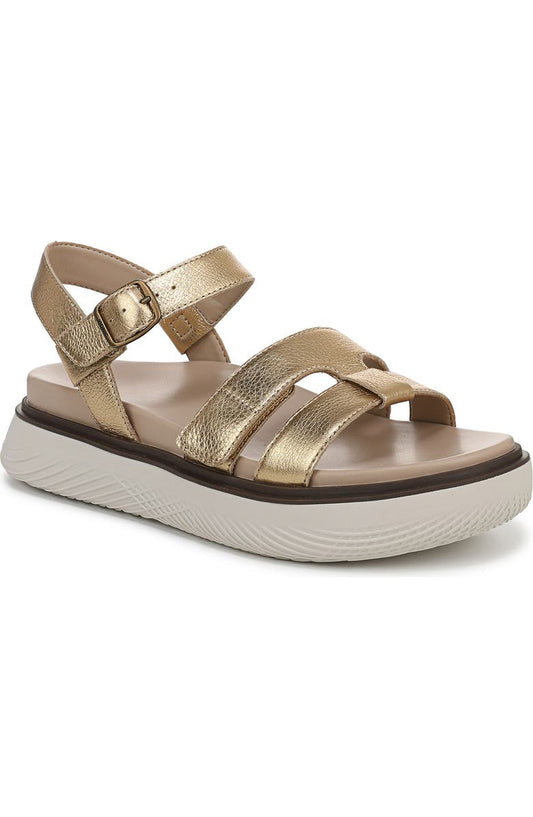Solana Metallic Platform Sandal (Women)