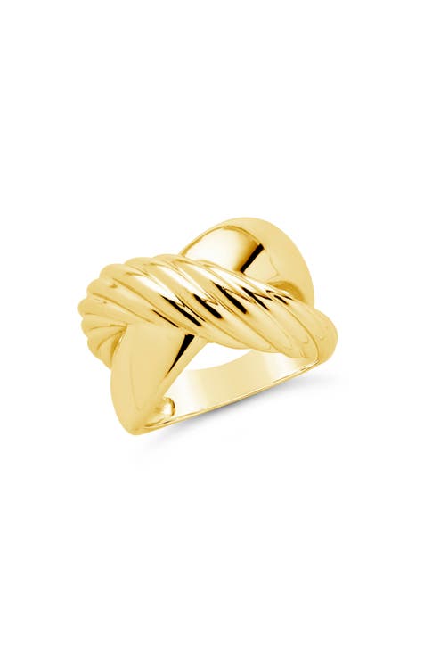 Anillo entrecruzado Myra