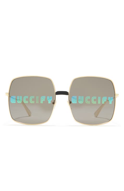 Gafas de sol cuadradas de 60 mm