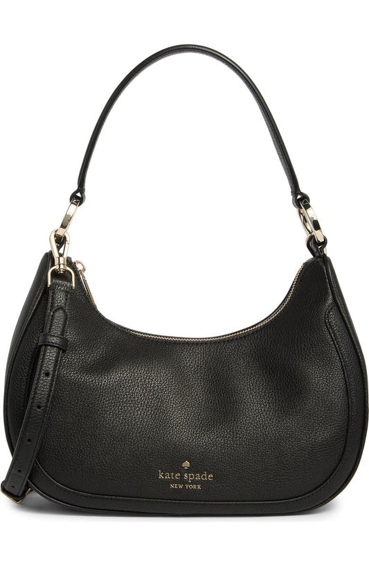 Leila Pebbled Leather Shoulder Bag