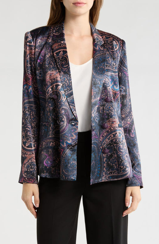 Colin Paisley Double Breasted Blazer