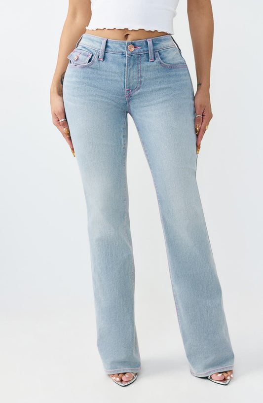 Becca Flap Pocket Bootcut Jeans