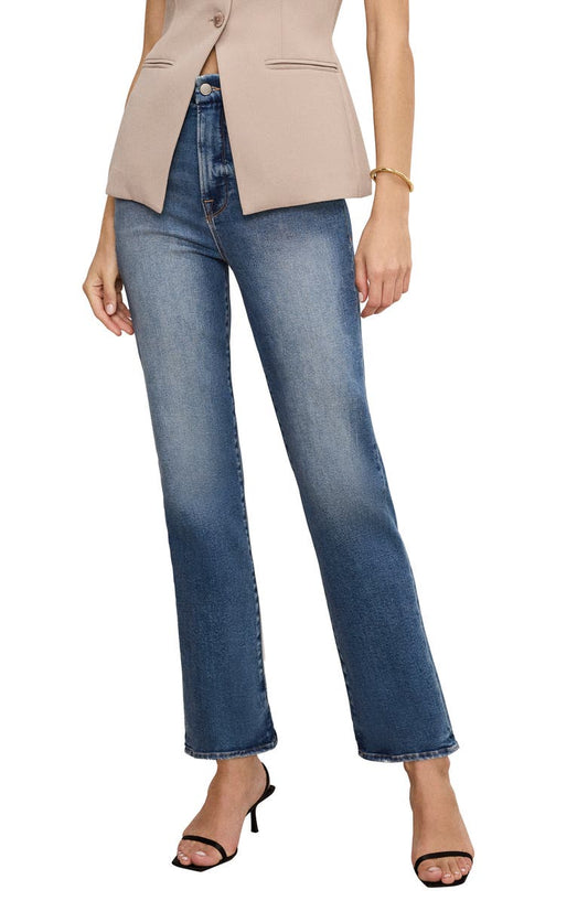 Good Boy High Waist Ankle Straight Leg Jeans