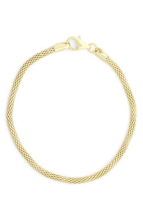 Popcorn Chain Bracelet