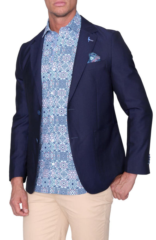 Textured Solid Sportcoat