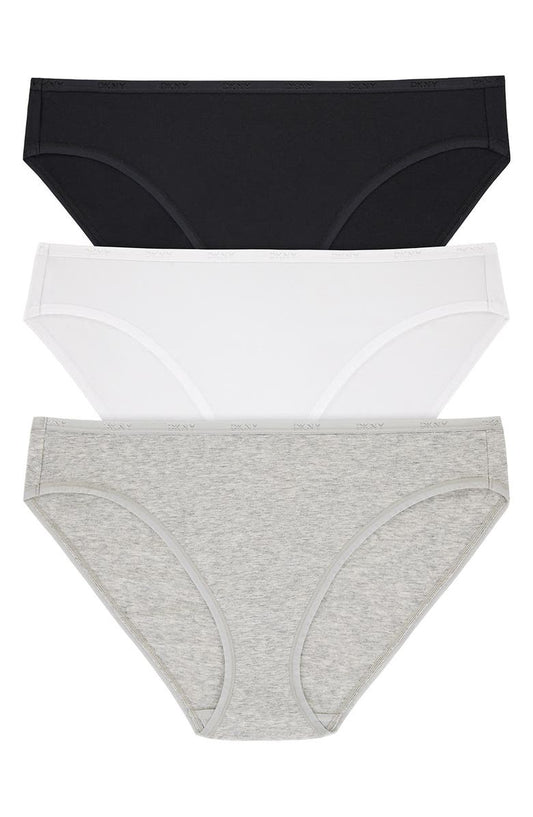 3-Pack Cotton Blend Bikinis