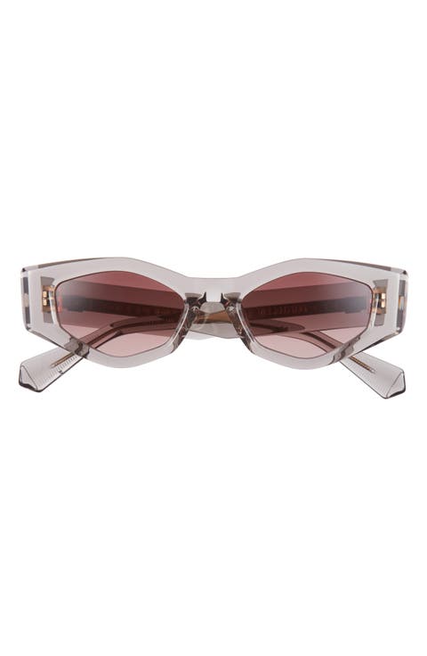 51mm Polarized Cat Eye Sunglasses