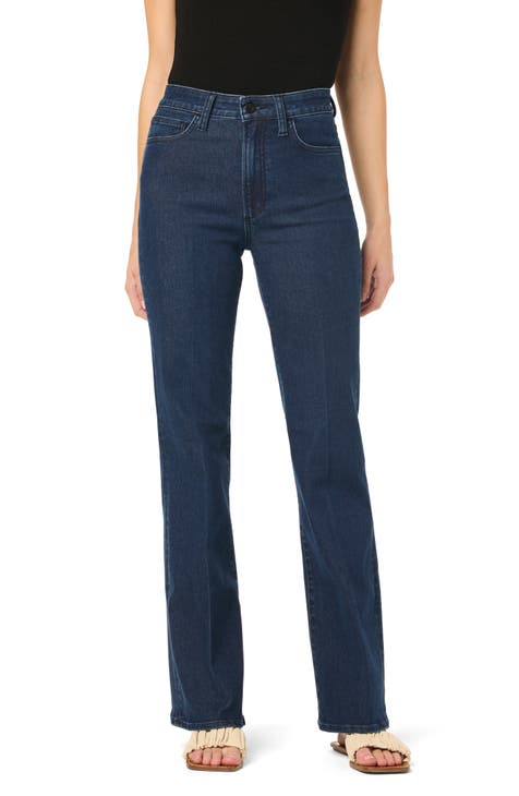 Vaqueros acampanados de talle alto