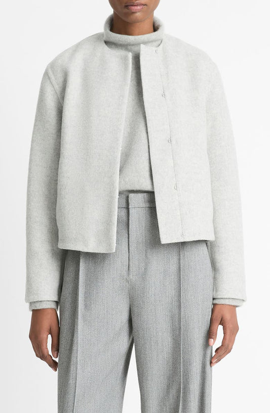 Double Face Wool Blend Jacket