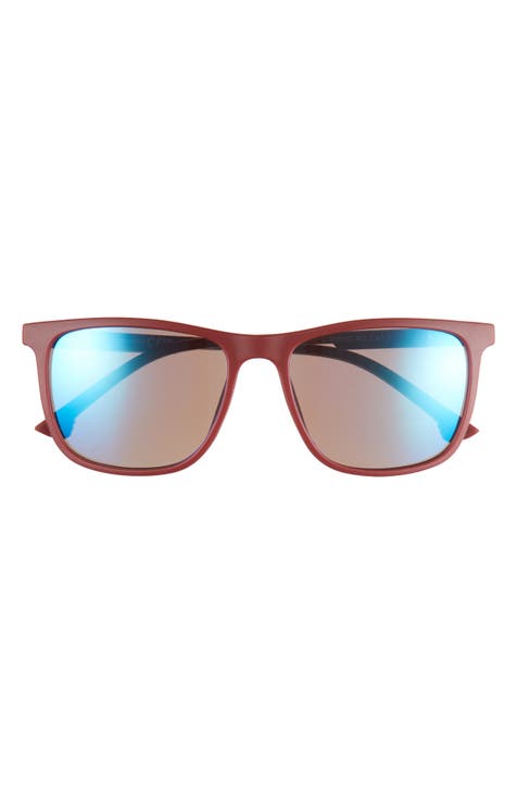 Gafas de sol cuadradas de espejo