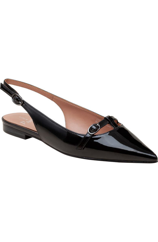 Celina Pointed Toe Slingback Flat (Women)
