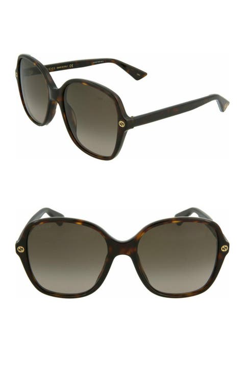 55mm Core Oversized Sunglasses