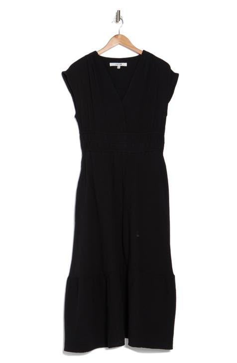 Vestido largo de gasa