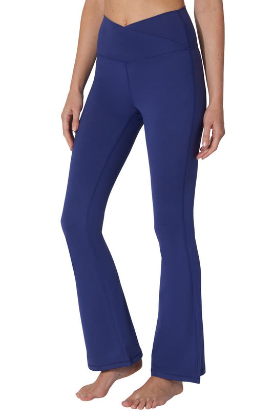 Crossover Flared Leggings