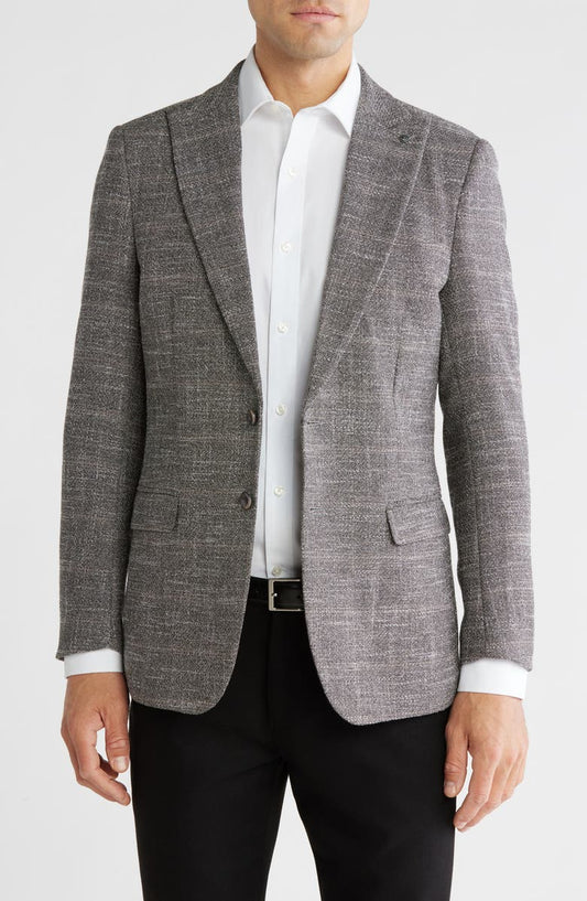 Solid Slim Fit Blazer