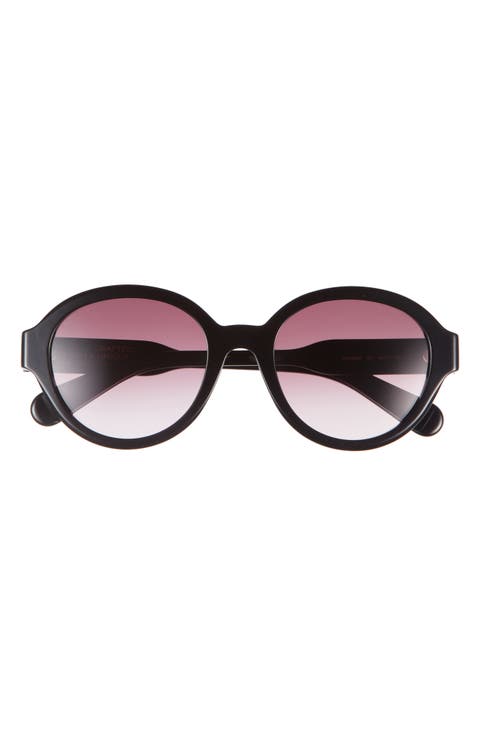 54mm Round Sunglasses