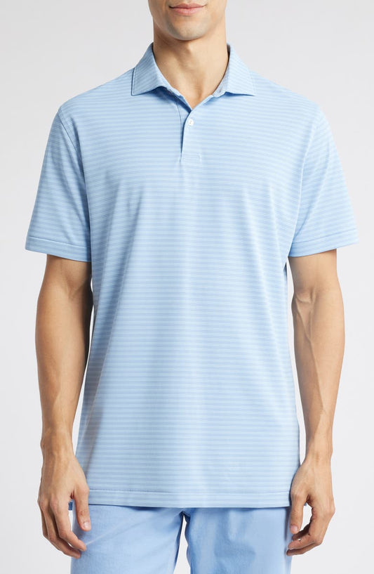 Crown Crafted Mezzo Stripe Performance Polo